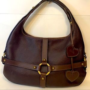 Luella Leather Hobo Style Handbag